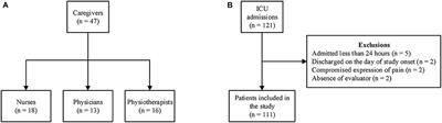A prospective comparison between multidisciplinary healthcare providers' clinical examination and a validated pain scale